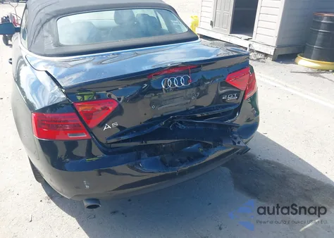 2013 Audi A5 2.0T Premium from USA, damaged, VIN WAULFAFH5DN006428
